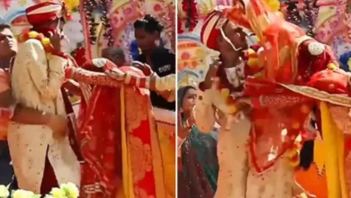शादी का मंच वायरल वीडियो