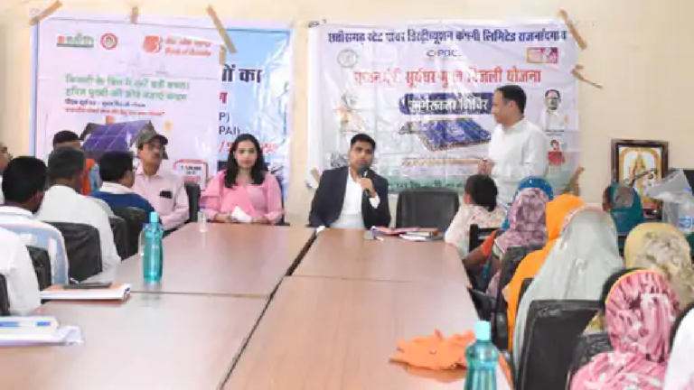 राजनांदगांव : अब तक बरगा के 3500 घरों में लगा चुके सोलर संयंत्र…