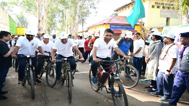 CG : अंतर्राष्ट्रीय योग दिवस पर गौरेला पेंड्रा मरवाही जिले में साइकिल रैली का आयोजन