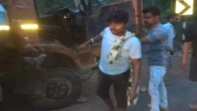 CG : जगदलपुर में टैंकर और ट्रक आमने-सामने टकराए, दो घायल