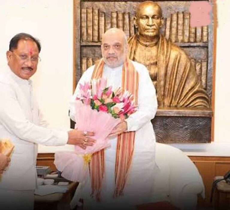 दिल्ली में CM साय की बड़ी पहल, बस्तर के विकास और आयुर्वेदिक AIIMS को लेकर केंद्रीय नेताओं से चर्चा