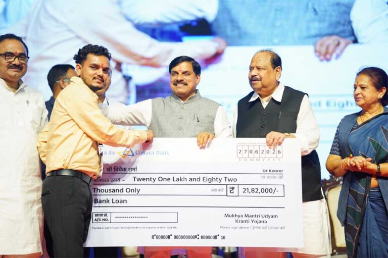 लघु उद्योगों को बढ़ावा देने में मध्यप्रदेश सबसे आगे