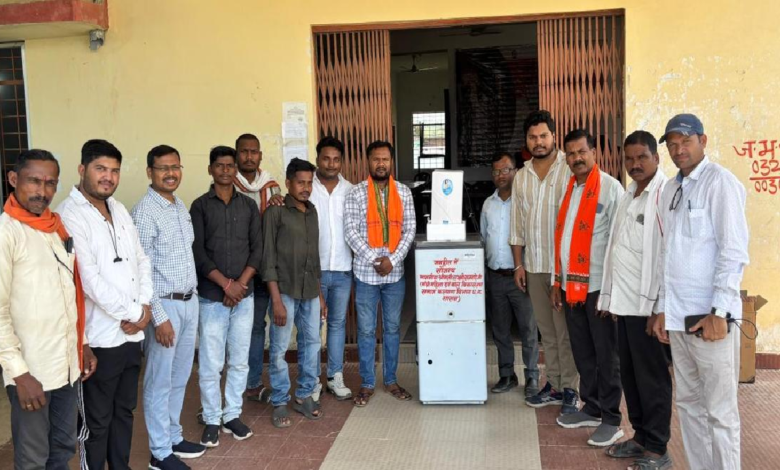 मंत्री लक्ष्मी राजवाड़े की पहल से लटोरी तहसील में स्थापित हुआ वाटर फिल्टर ...