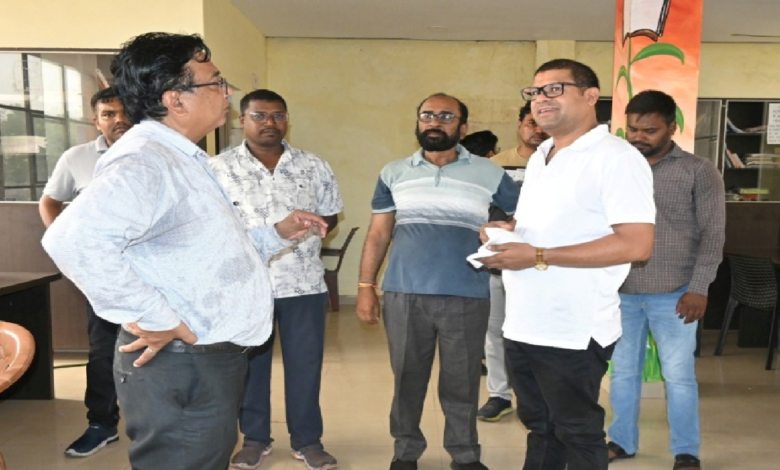 CG : निगम आयुक्त ने किया निर्माणाधीन टंकी, सफाई व्यवस्था और ई-लाइब्रेरी का निरीक्षण …