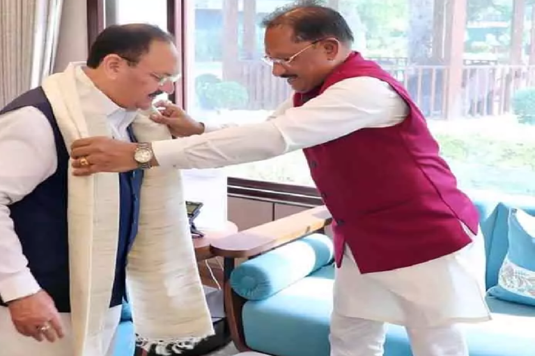 CG : CM साय ने केंद्रीय मंत्री जेपी नड्डा से मुलाकात की …