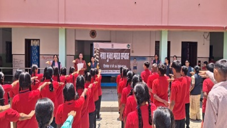 CG : नशामुक्त भारत सप्ताह : विद्यार्थियों ने ली नशामुक्ति की शपथ …
