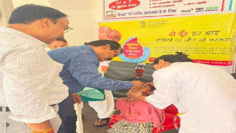 CG : दो बूंदों से सुरक्षित बचपन की ओर बढ़ा जीपीएम …
