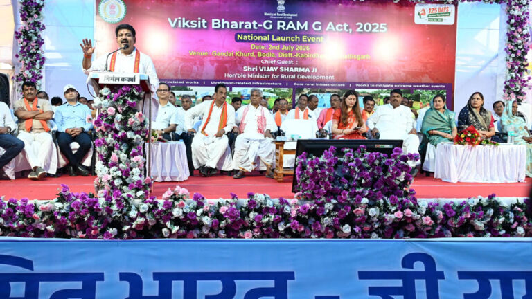 ग्रामीण विकास को नई दिशा देगी वीबी-जी राम जी योजना–उपमुख्यमंत्री विजय शर्मा