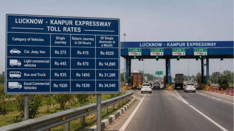 63 किलोमीटर एक्सप्रेसवे शुरू, लखनऊ से कानपुर यात्रा होगी तेज और आसान