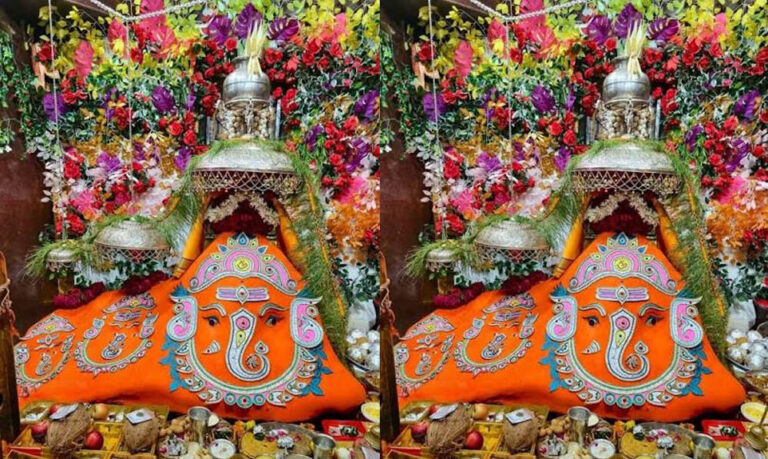 उज्जैन: चिंतामण गणेश मंदिर के गर्भगृह में 35 किलो चांदी चढ़ाई गई, गुप्तदान बना चर्चा का विषय