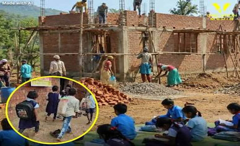 सरकारी सिस्टम से निराश आदिवासियों ने किया कमाल, चंदा जुटाकर खड़ा कर दिया स्कूल; डिंडौरी की अनोखी मिसाल
