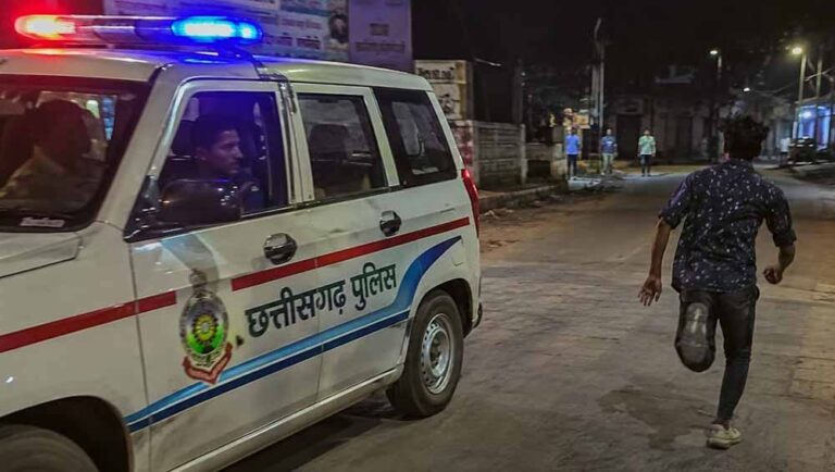 धमतरी में पेट्रोलिंग वाहन देखकर भागा युवक, हार्ट अटैक से मौत के बाद जांच शुरू