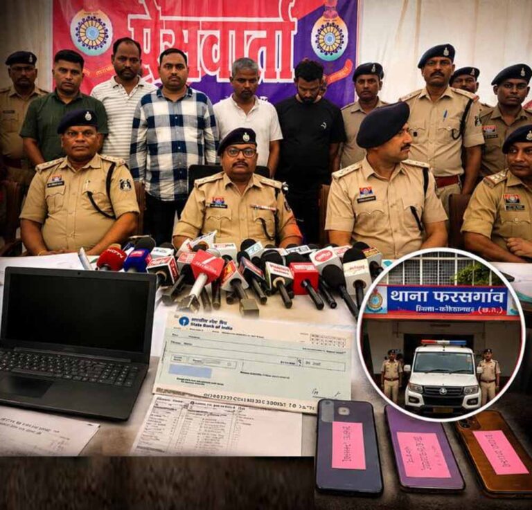 लोन दिलाने के नाम पर 43 शिक्षकों से करोड़ों की ठगी, पुलिस ने 5 आरोपियों को दबोचा, अहम सामान जब्त