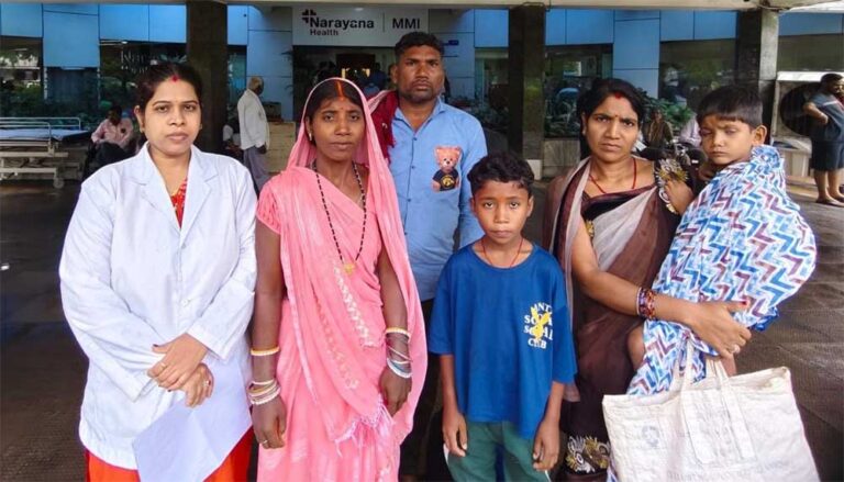 लाडले को स्वस्थ देख परिजनों की आंखों में छलके खुशी के आंसू