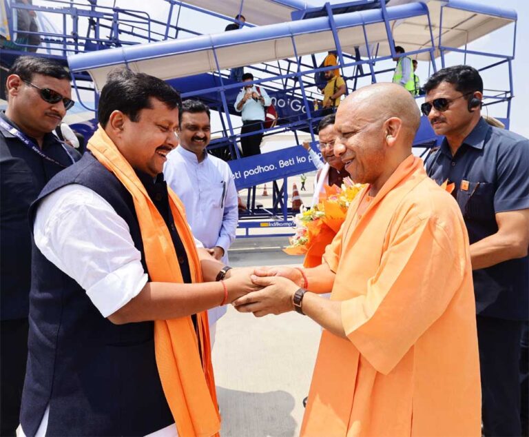 संस्कृति, संस्कार और सृजन की साधना स्थली उत्तर प्रदेश में राष्ट्रीय अध्यक्ष का स्वागत: मुख्यमंत्री