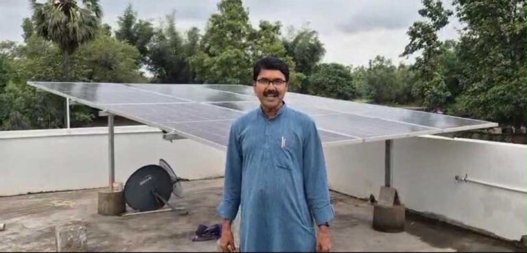सौर ऊर्जा बनी बचत का आधार, पीएम सूर्य घर योजना से रघुचंद कर्रे का बिजली बिल हुआ जीरो