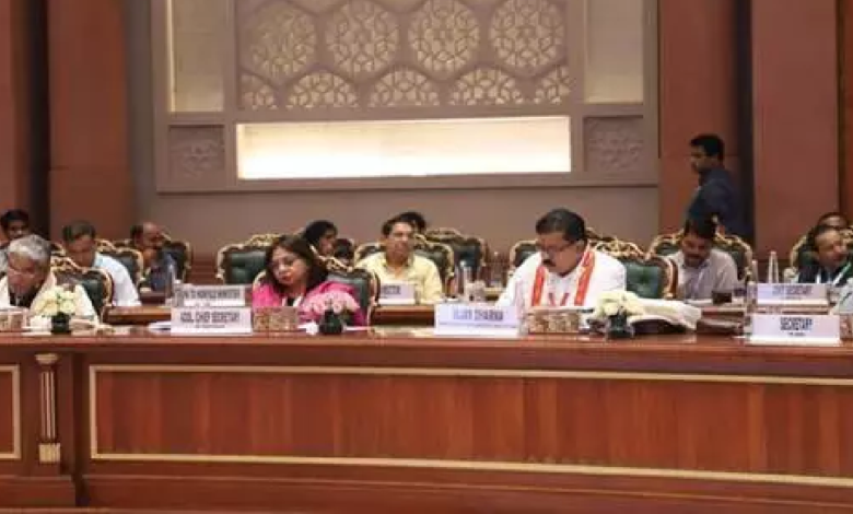CG : 16वें वित्त आयोग की अनुशंसाओं पर राष्ट्रीय कार्यशाला में शामिल हुए उप मुख्यमंत्री विजय शर्मा …
