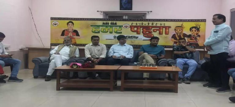 CG : ‘हमर पहुना’ जनसंपर्क आयुक्त रजत बंसल से चाय पर चर्चा …