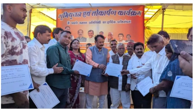 CG : सांसद बघेल ने अहिवारा में किया 133 करोड़ के कार्यों का भूमिपूजन-लोकार्पण …