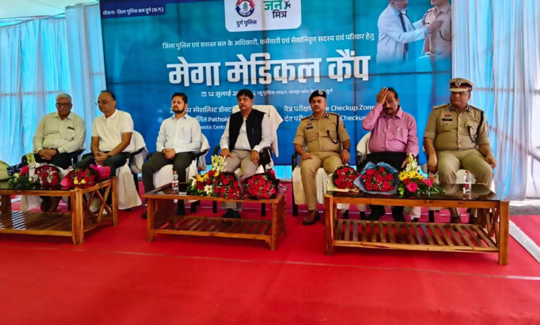 CG : DGP अरुण देव गौतम ने किया स्वास्थ्य शिविर का उद्घाटन …