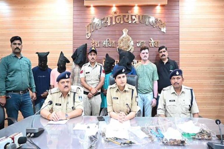 पुलिस का बड़ा खुलासा: सोना-चांदी, कार सहित 16.50 लाख की संपत्ति बरामद, 5 आरोपी गिरफ्तार