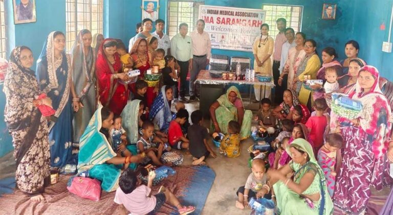 कुपोषण के खिलाफ: आईएमए और प्रशासन की जुगलबंदी से संवर रहा 30 बच्चों का बचपन