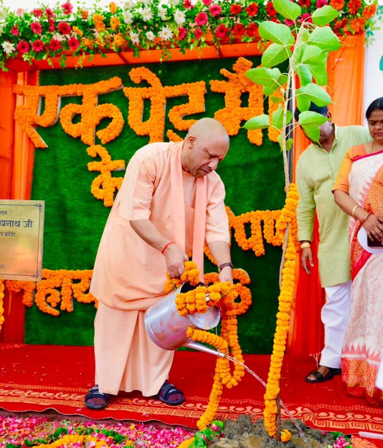 योगी सरकार के ‘एक पेड़ मां के नाम’ अभियान में जल संसाधन विभाग ने किया 15.19 लाख पौधों का रोपण