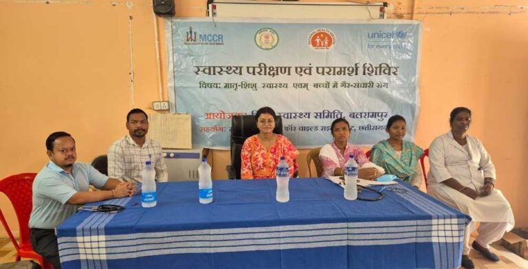 बच्चों में गैर-संचारी रोगों की समय पर पहचान के लिए विशेष अभियान 200 से अधिक बच्चों की स्वास्थ्य जांच