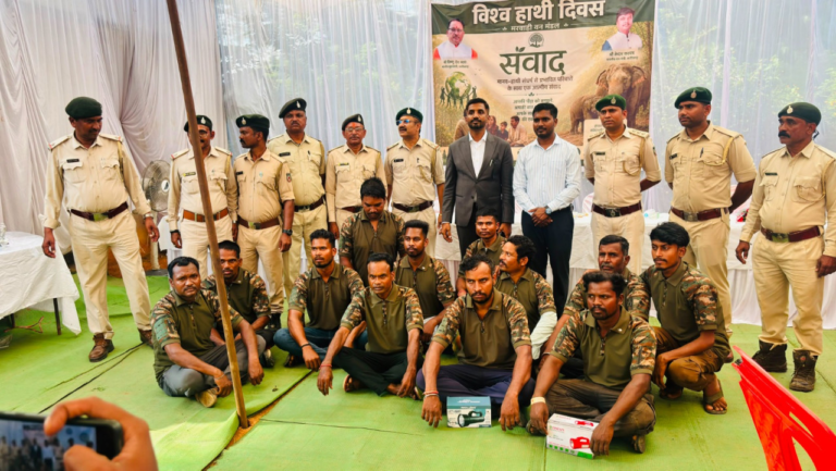 CG : विश्व हाथी दिवस पर हाथी संरक्षण और सुरक्षित सह-अस्तित्व का दिया संदेश