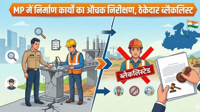 निर्माण कार्यों की गुणवत्ता जांचने मैदान में उतरे मुख्य अभियंता, 7 जिलों में 35 कामों का औचक निरीक्षण