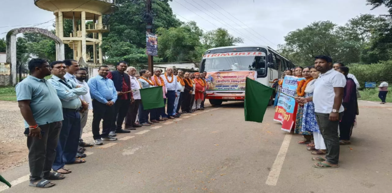 CG : जशपुर से 204 श्रद्धालु प्रभु रामलला दर्शन के लिए अयोध्या रवाना …