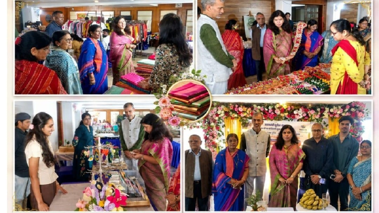 CG : ‘वोकल फॉर लोकल’ से मिल रही नई पहचान, सरोज पाण्डेय ने बुनकरों का बढ़ाया उत्साह …
