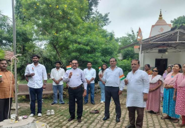 CG : कुलदीप निगम वृद्धाश्रम में मनाया गया स्वतंत्रता दिवस …