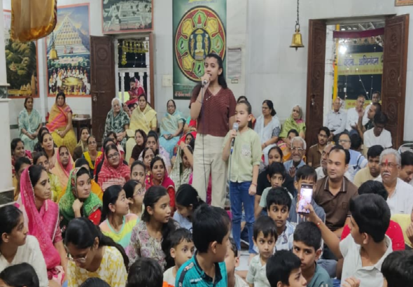 CG : जैन दादाबाड़ी में जेन अल्फा ने दादागुरुदेव इक्तिसा और महाआरती में भाग लिया…