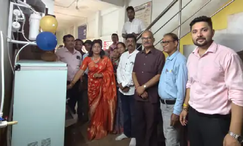 राजनांदगांव : स्कूल में आरओ का किया शुभारंभ…