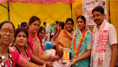 राजनांदगांव : भोज टोला में जिला स्तरीय तीज मिलन समारोह हुआ…