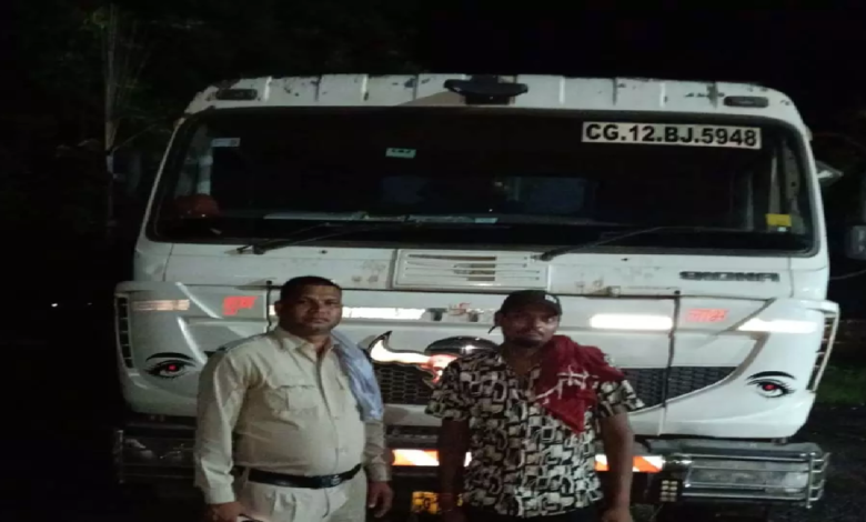 CG : अवैध रेत परिवहन पर बड़ा एक्शन, 8 वाहन जब्त …