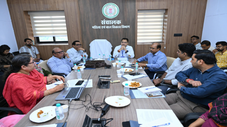 पोषण माह 2026 के सफल आयोजन को लेकर राज्य स्तरीय तैयारियों की समीक्षा ...