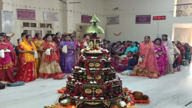 CG : विवेकानंद नगर में 50 दिन की तपस्या पूर्ण करने वाले 45 तपस्वियों का शाही पारणा…
