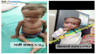 CG : गरियाबंद पोषण पुनर्वास केंद्र ने गंभीर कुपोषित बच्चे ओमेश को स्वस्थ कर भेजा घर …