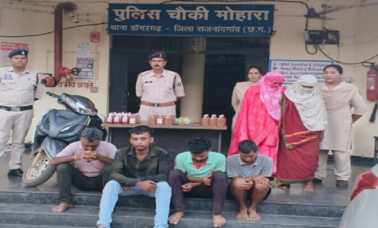 राजनांदगांव : नकली लेबल और होलोग्राम से शराब पैकेजिंग का नेटवर्क, 6 और गिरफ्तार…