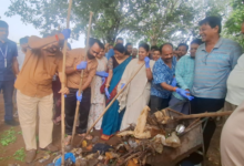 सेवा संकल्प अभियान के तहत बंधवा तालाब में स्वच्छता अभियान एवं वृक्षारोपण ...
