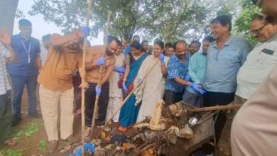 सेवा संकल्प अभियान के तहत बंधवा तालाब में स्वच्छता अभियान एवं वृक्षारोपण ...