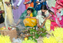 CG : करमा पूजा में शामिल हुईं मंत्री लक्ष्मी राजवाड़े, प्रकृति, संस्कृति और लोकपरंपराओं के संरक्षण का दिया संदेश… ﻿