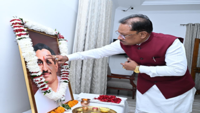 मुख्यमंत्री विष्णुदेव साय ने पंडित दीनदयाल उपाध्याय की जयंती पर उन्हें किया नमन ...