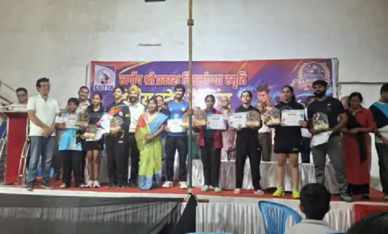 राजनांदगांव : राज्य रैंकिंग टेबल टेनिस प्रदेशभर के खिलाड़ियों ने दिखाई प्रतिभा…