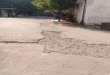 राजनांदगांव : जनपद कार्यालय के सामने सड़क बदहाल, मरम्मत करने की जरूरत…