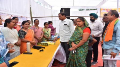 राजनांदगांव : सेवा संकल्प अभियान : 12 वार्डों के लिए लखोली स्कूल मैदान में आयोजित अंतिम शिविर में 53 आवेदन प्राप्त...