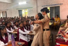 राजनांदगांव : रक्षा टीम ने महिला सुरक्षा, अभिव्यक्ति ऐप, साइबर क्राइम के प्रति किया अलर्ट...