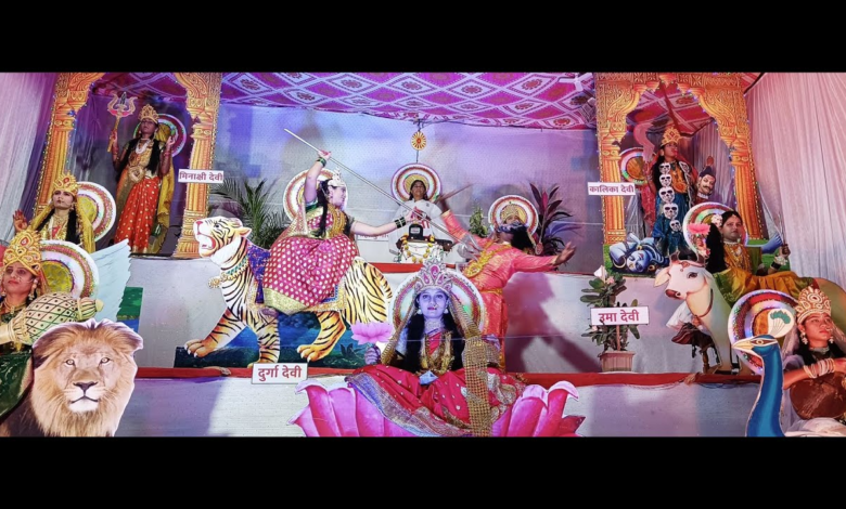 राजनांदगांव : नवरात्रि पर फिर सजेगी चैतन्य देवियों की झांकी…